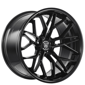 20" Rohana Wheels RFC3 Gloss Black Flow Formed Rims