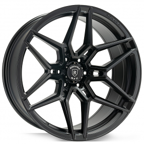 22" Rohana Wheels RFV2 Matte Black Flow Formed Rims