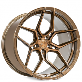 20" Rohana Wheels RFX11 Brushed Bronze Corvette Flow Formed Rims 