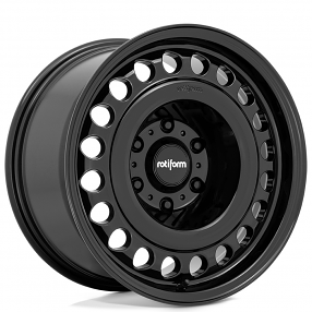 18" Rotiform Wheels R191 STL Gloss Black Off-Road Rims