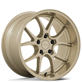 18" Rotiform Wheels RC207 LTN-J Gloss Gold Flow Formed Rims 