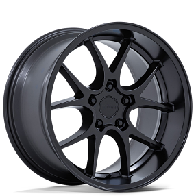 18" Rotiform Wheels RC207 LTN-J Matte Black Flow Formed Rims 