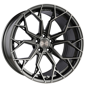 20" Stance Wheels SF10 Brushed Dual Gunmetal Flow Formed Rims 