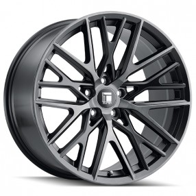 20" Touren Wheels TR91 3291 Brushed Matte Black with Dark Tint Rims