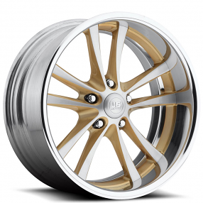 18" U.S. Mags Forged Wheels Mad Max US354 Custom Vintage Forged 2-Piece Rims