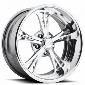 28" U.S. Mags Forged Wheels Venom US624 Polished Vintage Forged 2-Piece Rims