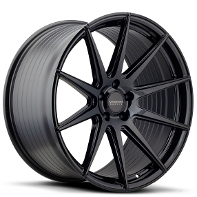 20" Varro Wheels VD10X Gloss Black Spin Forged Rims