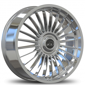 24" VCT Wheels Spider Chrome Rims