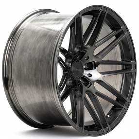 22" Velgen Wheels VF9 Brushed Titanium Flow Formed Rims
