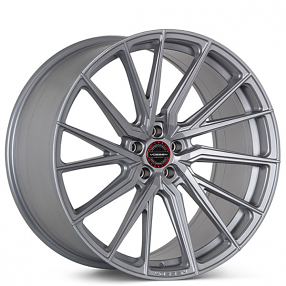 22" Vossen Wheels HF-4T Satin Silver True Directional Rims