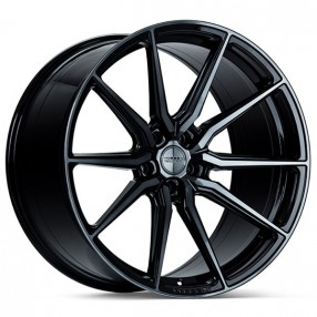 24" Vossen Wheels HF-3 Double Tinted Gloss Black Rims 