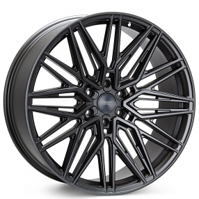 24" Vossen Wheels HF6-5 Matte Gunmetal Rims 