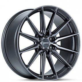 20" Vossen Wheels HF6-1 Tinted Matte Gunmetal Rims 