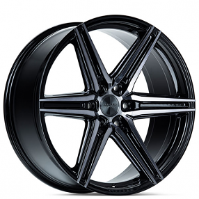 24" Vossen Wheels HF6-2 Tinted Gloss Black Rims 