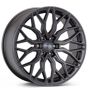 24" Vossen Wheels HF6-3 Matte Gunmetal Rims