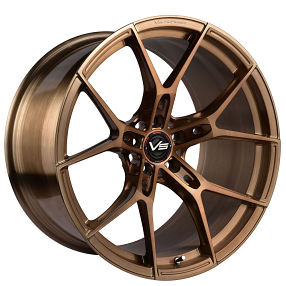 20" VS Forged Wheels VF01 Brushed Bronze Monoblock Forged Rims
